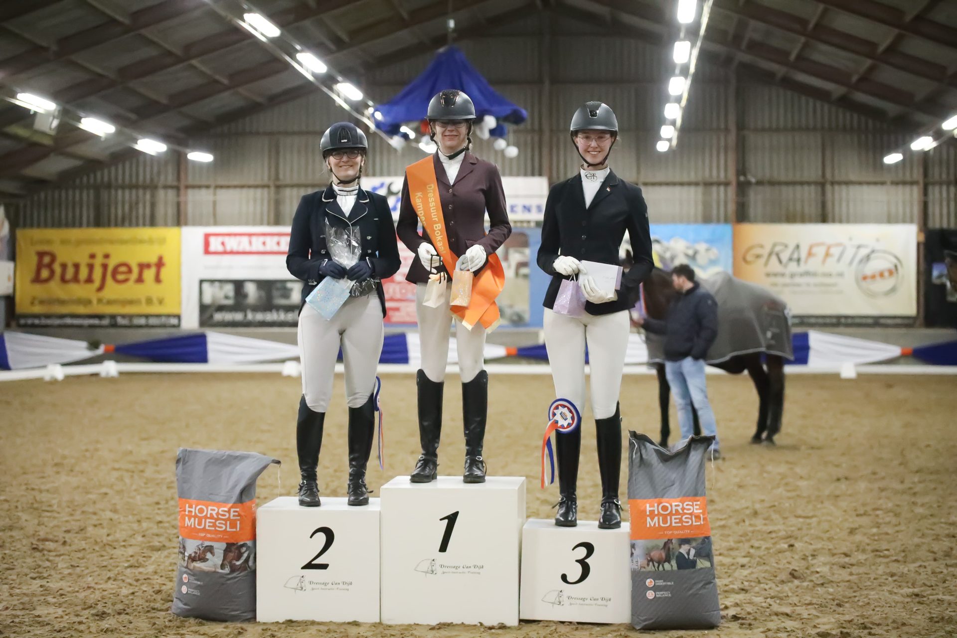 Foto winnaars paarden
